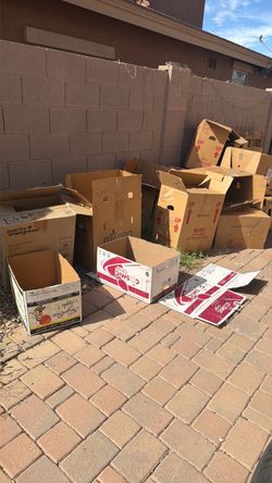 Moving boxes free