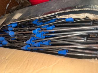 Snap Tie 6” wall 8 1/4” end plastic cone hex head (100 pieces)