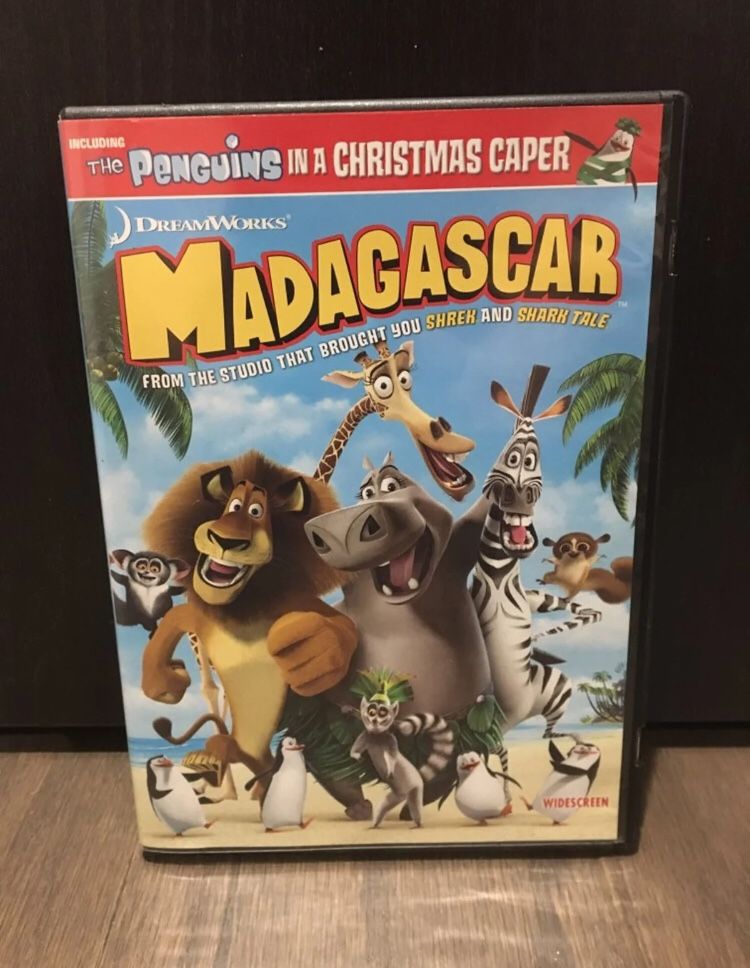 Madagascar DVD With Case