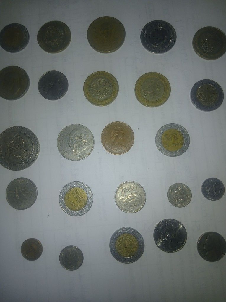 Assorted FOREIGN COINS