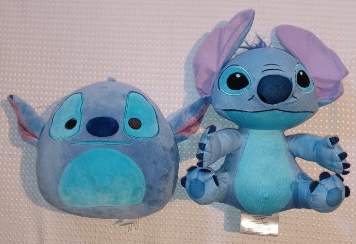 Disney Stitch Plush & Squishmallows Plushie $15 For Both