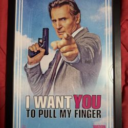 Framed Naked Gun (2025) Official Theatrical Mini Poster 12x18