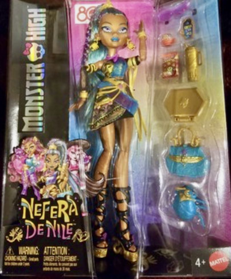 Monster High Nefera de Nile G3 Doll NEW In Hand!