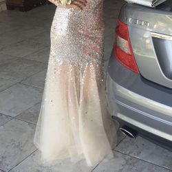 Amelia Couture Sequins Prom Dress