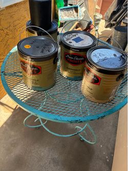 DUNN EDWARDS PAINT BLACK COLOR EACH GALLON $25