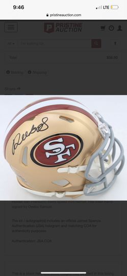 Mini 49ers Deebo Samuel Helmet 