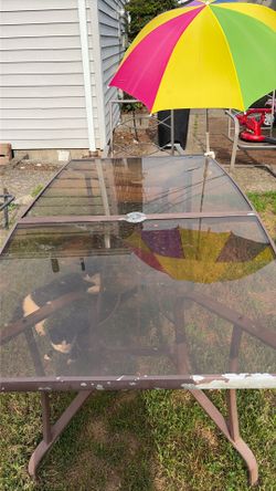 Patio and chair set