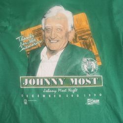 Vintage Rare Boston Celtics Saleem T Shirt 