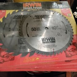 10 In Irwin Saw Blades