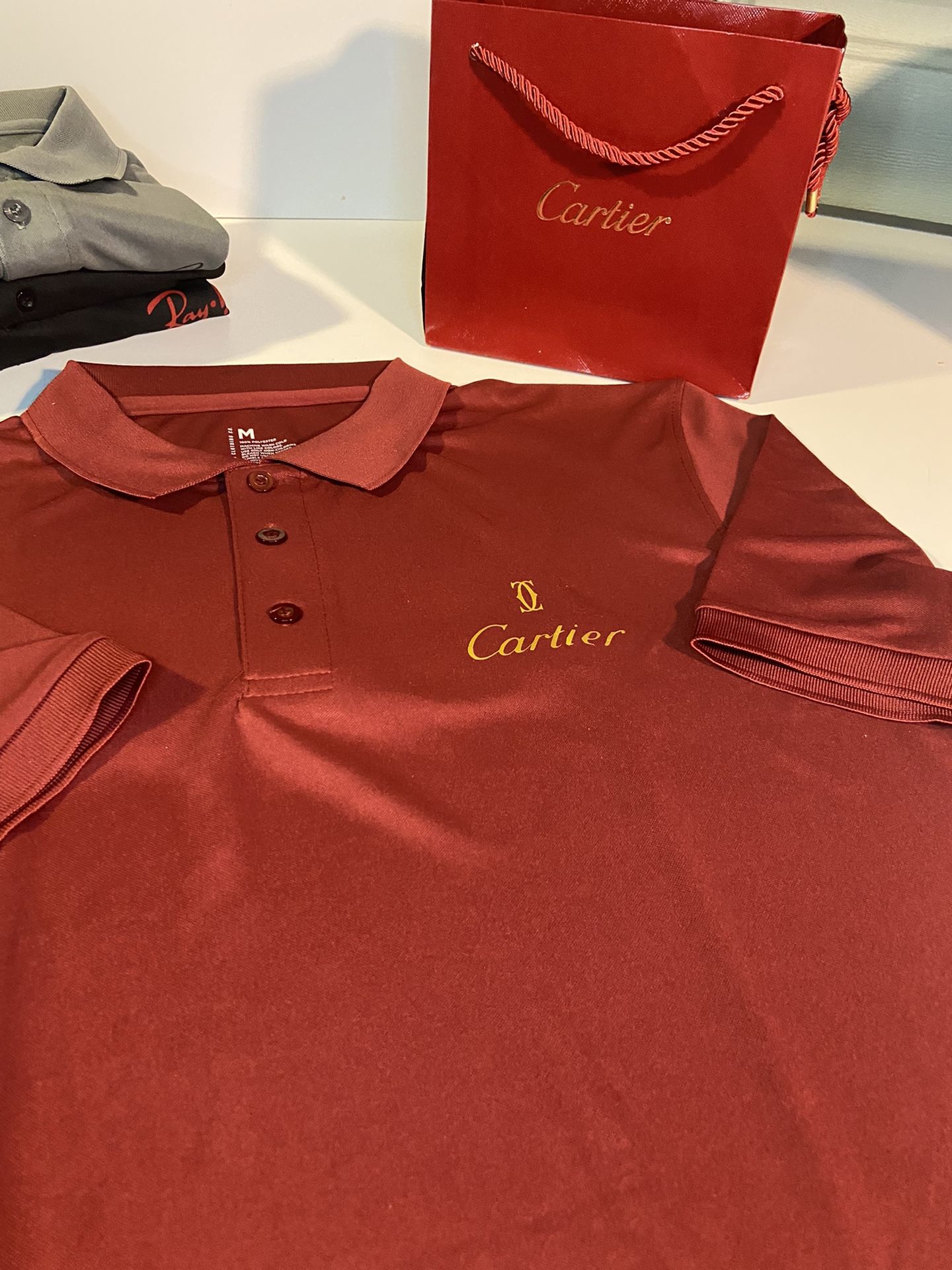 Cartier shirt and bracelet for men