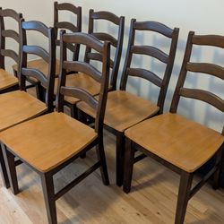 Dining chairs - set of 8