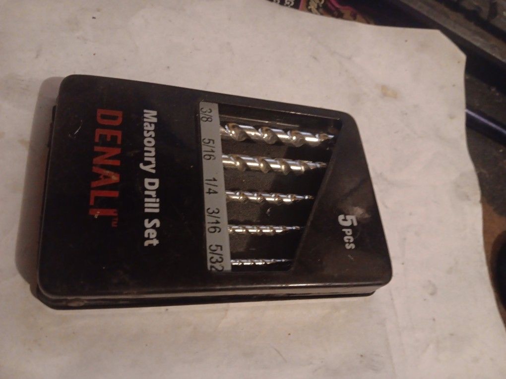 Denali Masonry Drill Set
