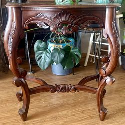 Antique Mahogany console table