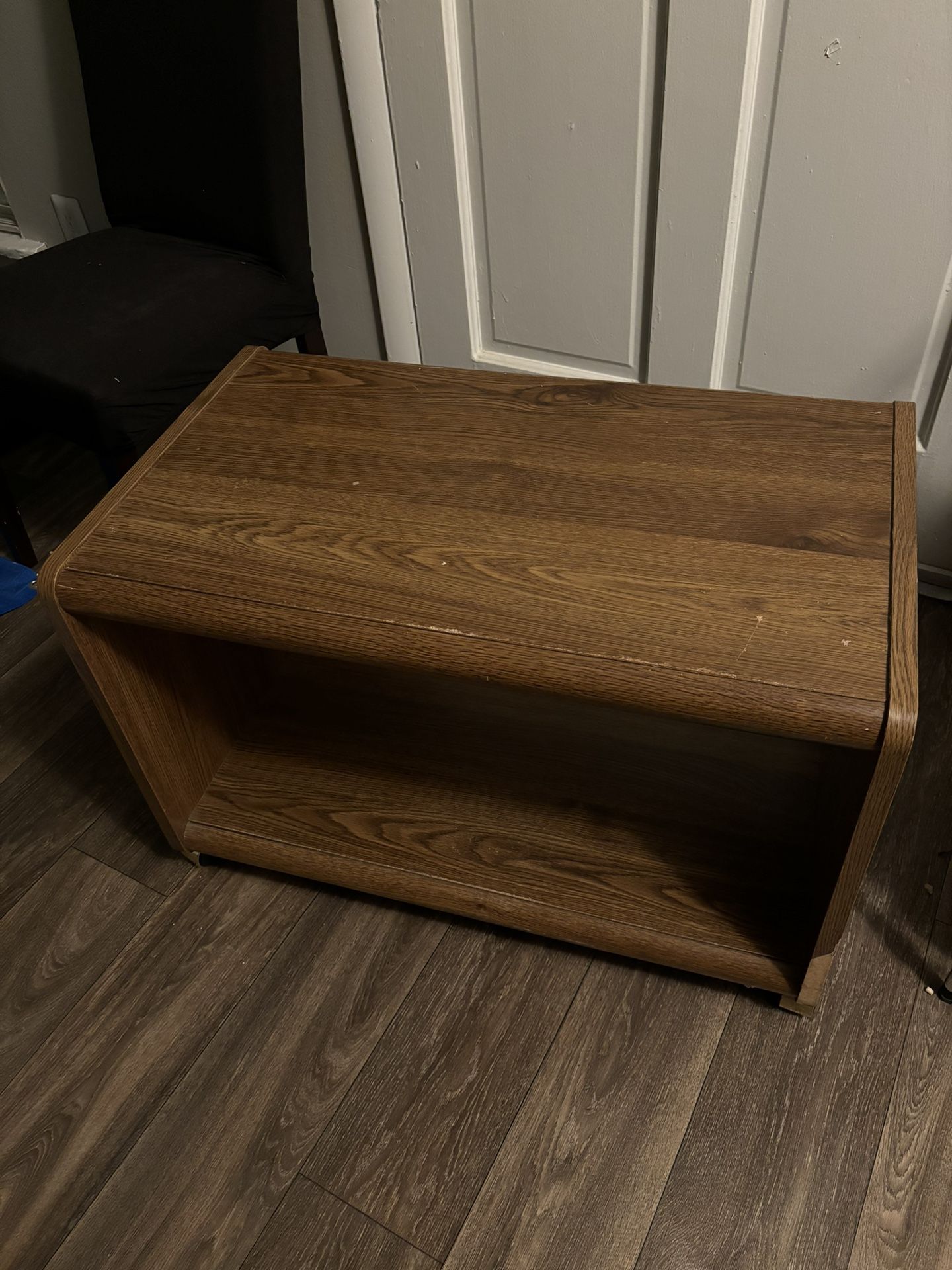 Rolling Wooden Table