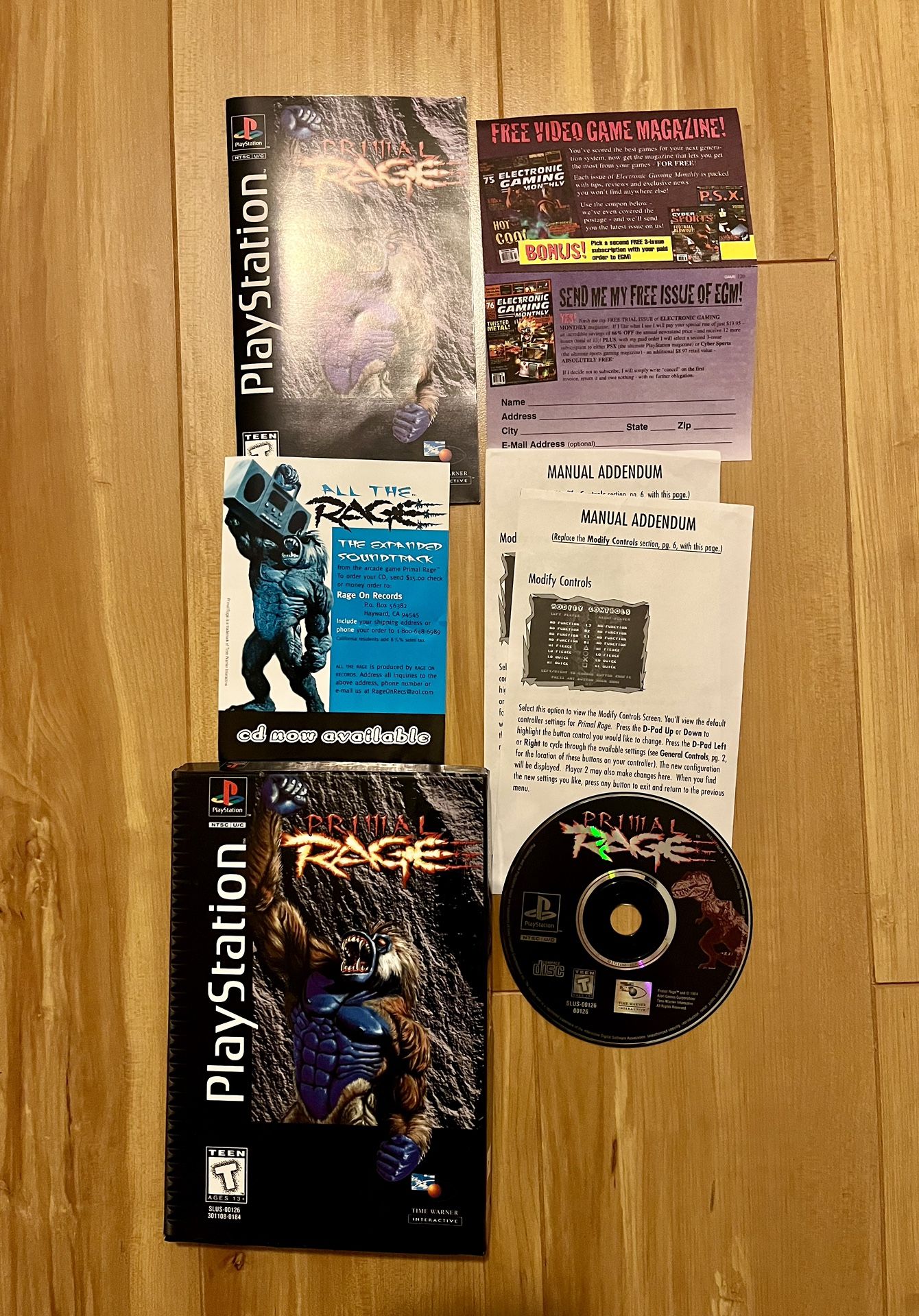 PlayStation 1 Primal Rage Complete!
