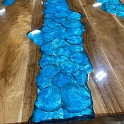 Live Edge Epoxy Table