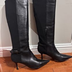 Ivanka Trump leather knee-high boots size 8