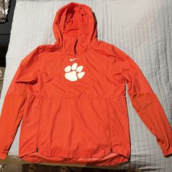 Nike Clemson Tigers Hooded Pullover - Medium