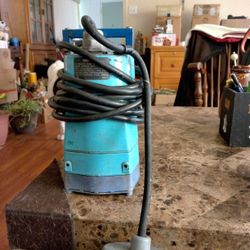 Little Giant sump pump 
