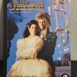 JIM HENSON'S LABYRINTH THE POSTER COLLECTION NEW 40 REMOVEABLE POSTERS