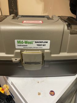 Mid-West Instrument 845-5 5-Valve Backflow Prevention Test Kit
