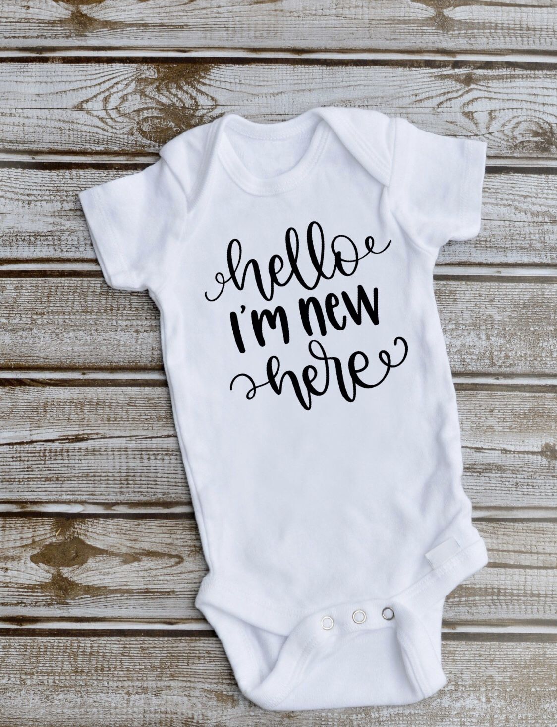 Hello I’m new here onesie