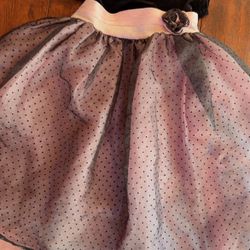 4t Christmas Dress Pink And Black 