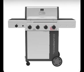 Charbroil Flavormax Performance Series Gray 4 -Burner Liquid Propane Gas Grill 1 -Side Burner