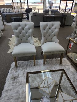 Upholstery Chairs Ivory 