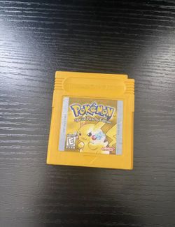 Pokémon special Pikachu edition Nintendo Game Boy color game cartridge
