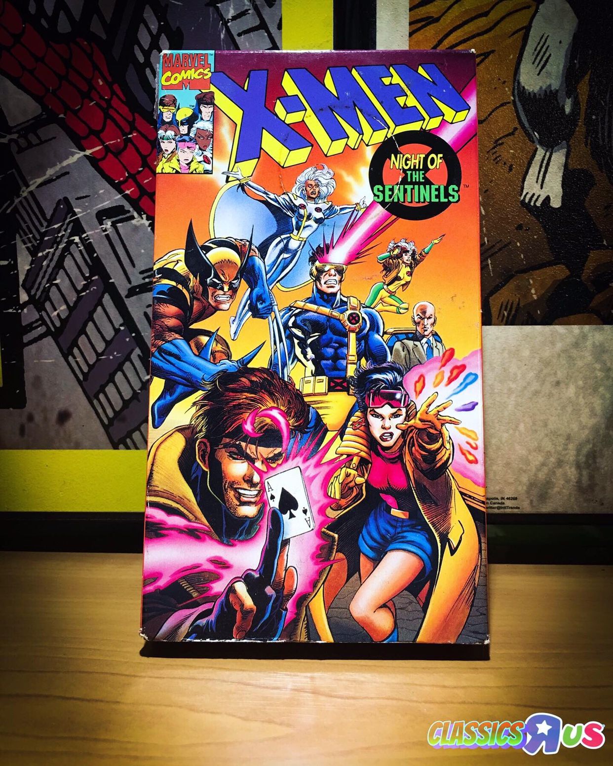X-Men: Marvel Comics VHS X-Men Night of the Sentinels (1) 1992