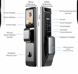 Face recognition door lock