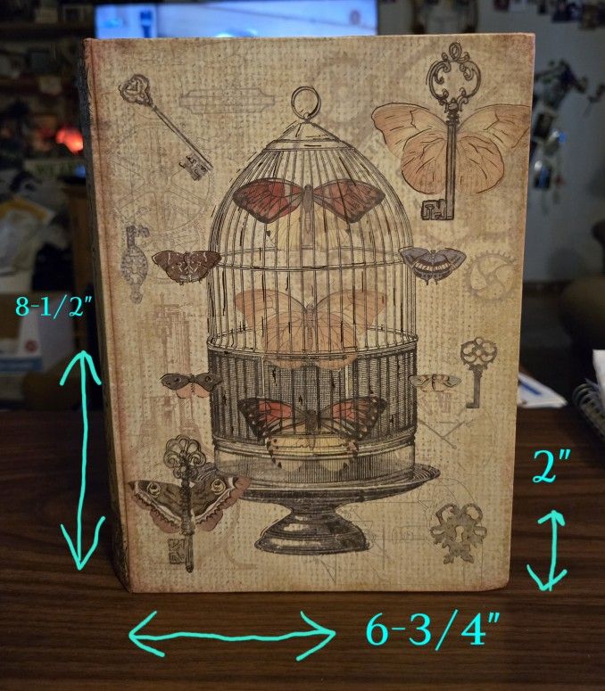 Birdcage Butterfly Keepsake Box