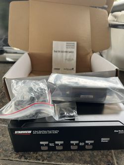 StarView Dual DVI/KMV Switch