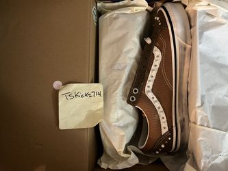 Vans LX Old Skool 36 Pearlized Pack Vintage Cocoa Brown Sz 9.5