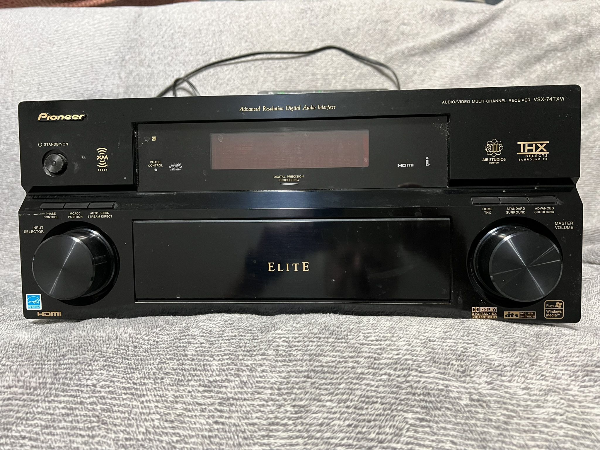 Pioneer Elite VSX-74TXVi THX Receiver – w/ Remote & Calibration Mic