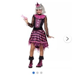 Girl Clown Costume