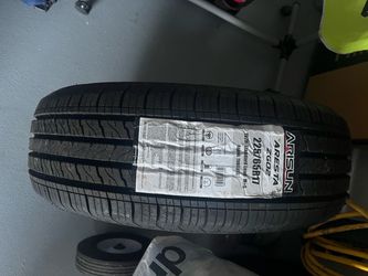 2 New Arisun car tires