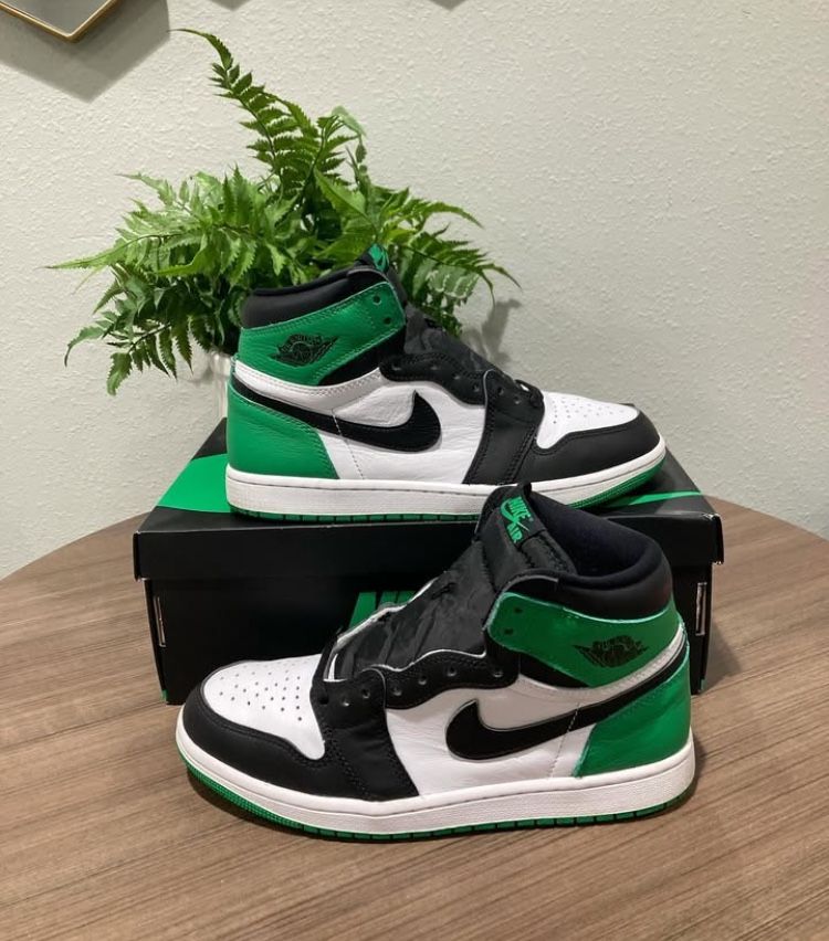 Jordan 1 High “ Lucky Green “ Size 8.5 Mens
