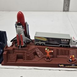 Armageddon Movie  1997 Mattel Hot Wheel  Micro display Shuttle Kids Toy Man Cave Collectibles Retro