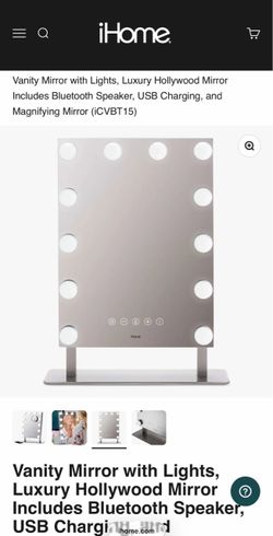 IHOME Vanity Mirror