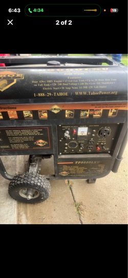 TP9000LXU Generator