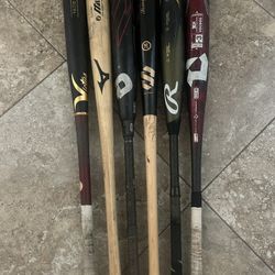 BBCOR Wood And Metal Bats