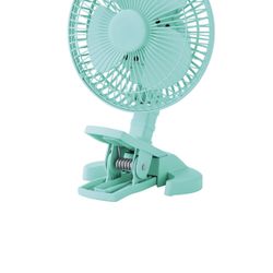 Mainstays 6" Desktop, Clip AC Electric Household Personal Fan With 2 Speed Baby Jade $15 Each 