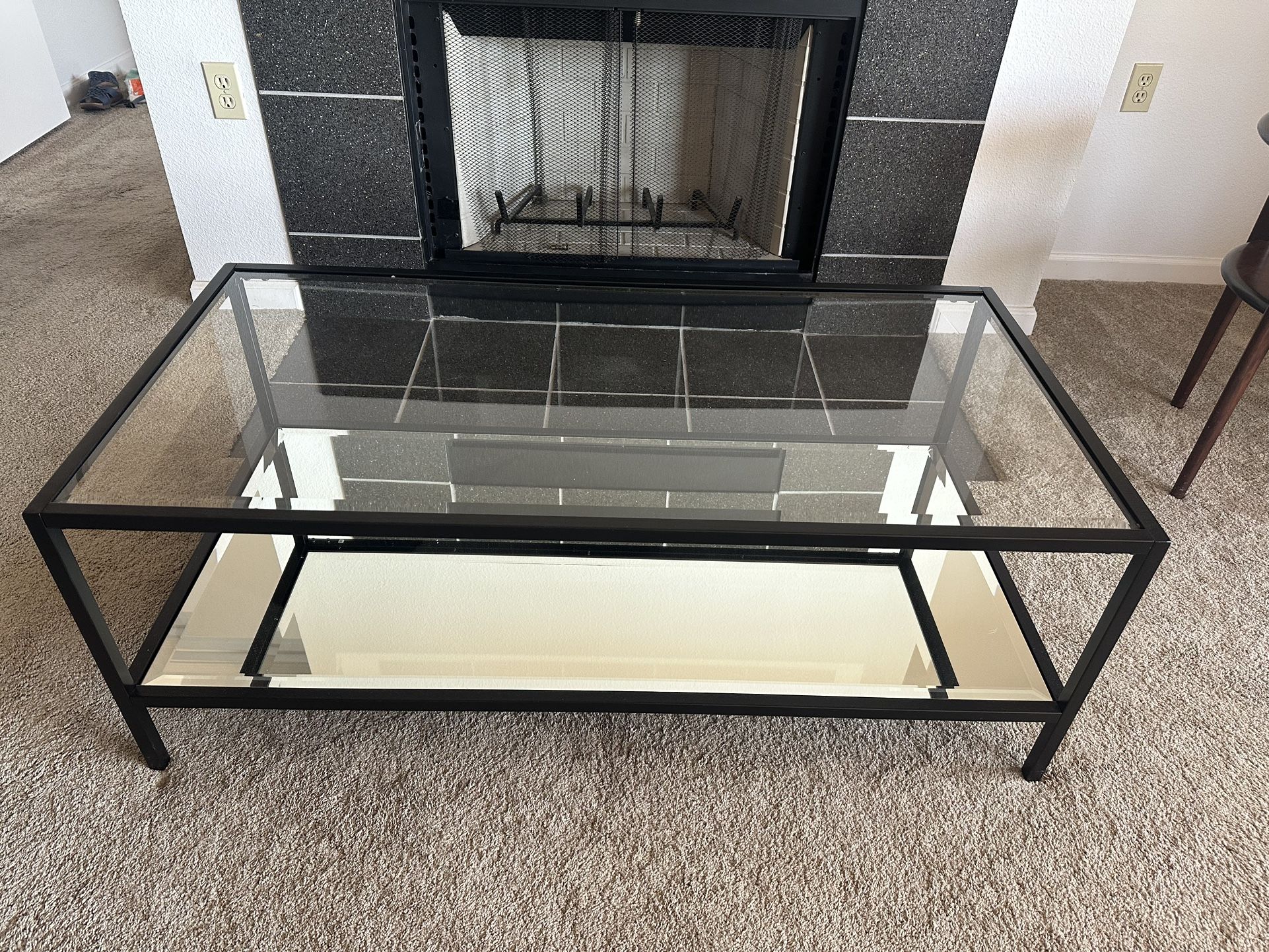 Dining Room Table W/ 4 Chairs & Matching Coffee Table