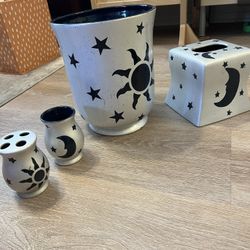 Stars And Mins Bathroom Set 