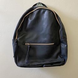 NWOT ULTA Beauty Backpack Faux Black Leather light backpack mini bag