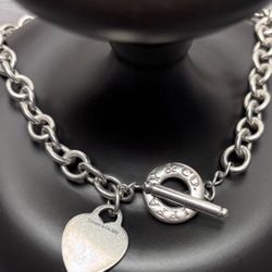 Tiffany & Co 925 Silver Necklace 