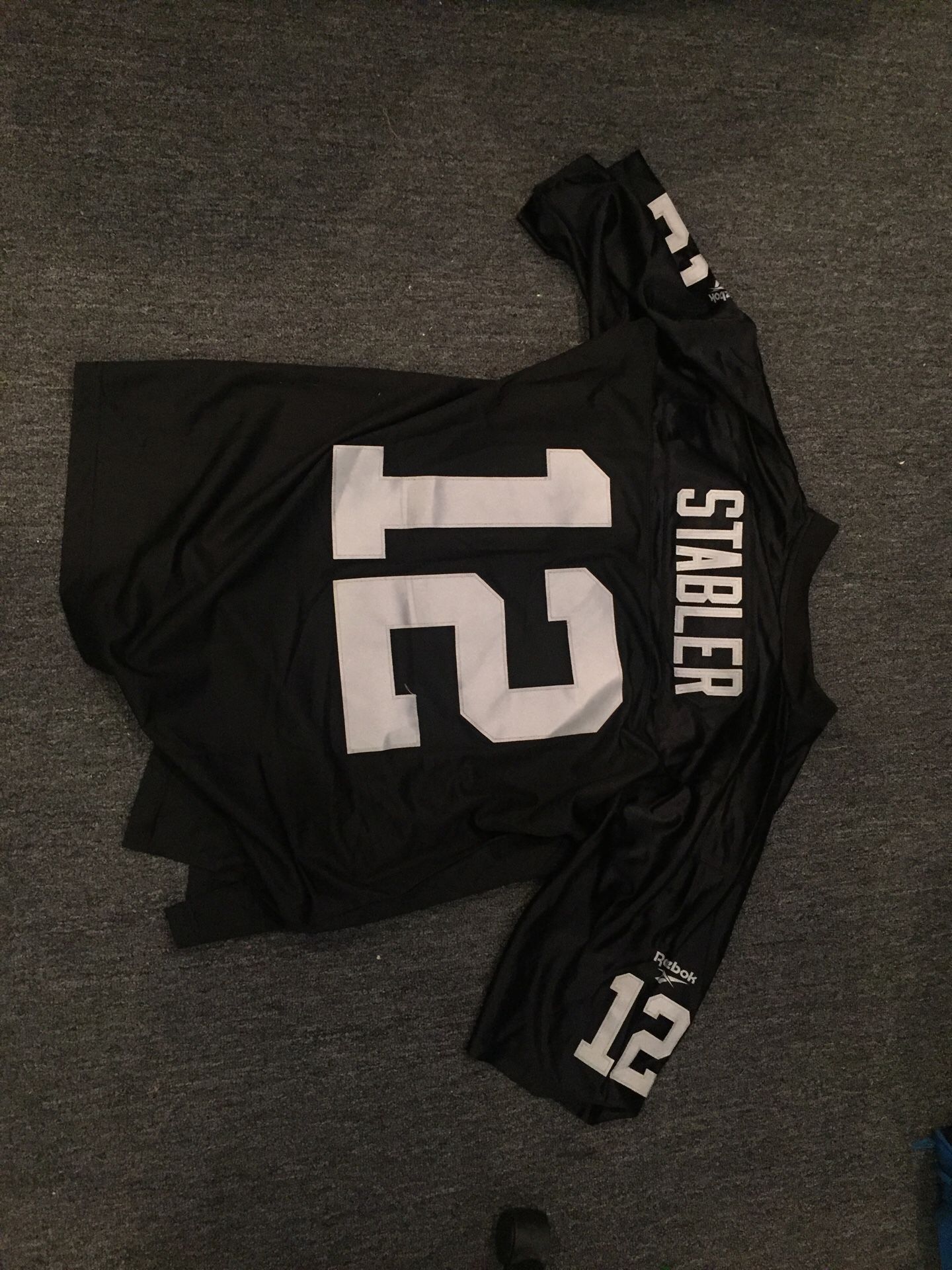 Raiders Stabler NFL Throwback Jersey New