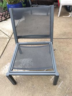 Wide Outdoor chairs
